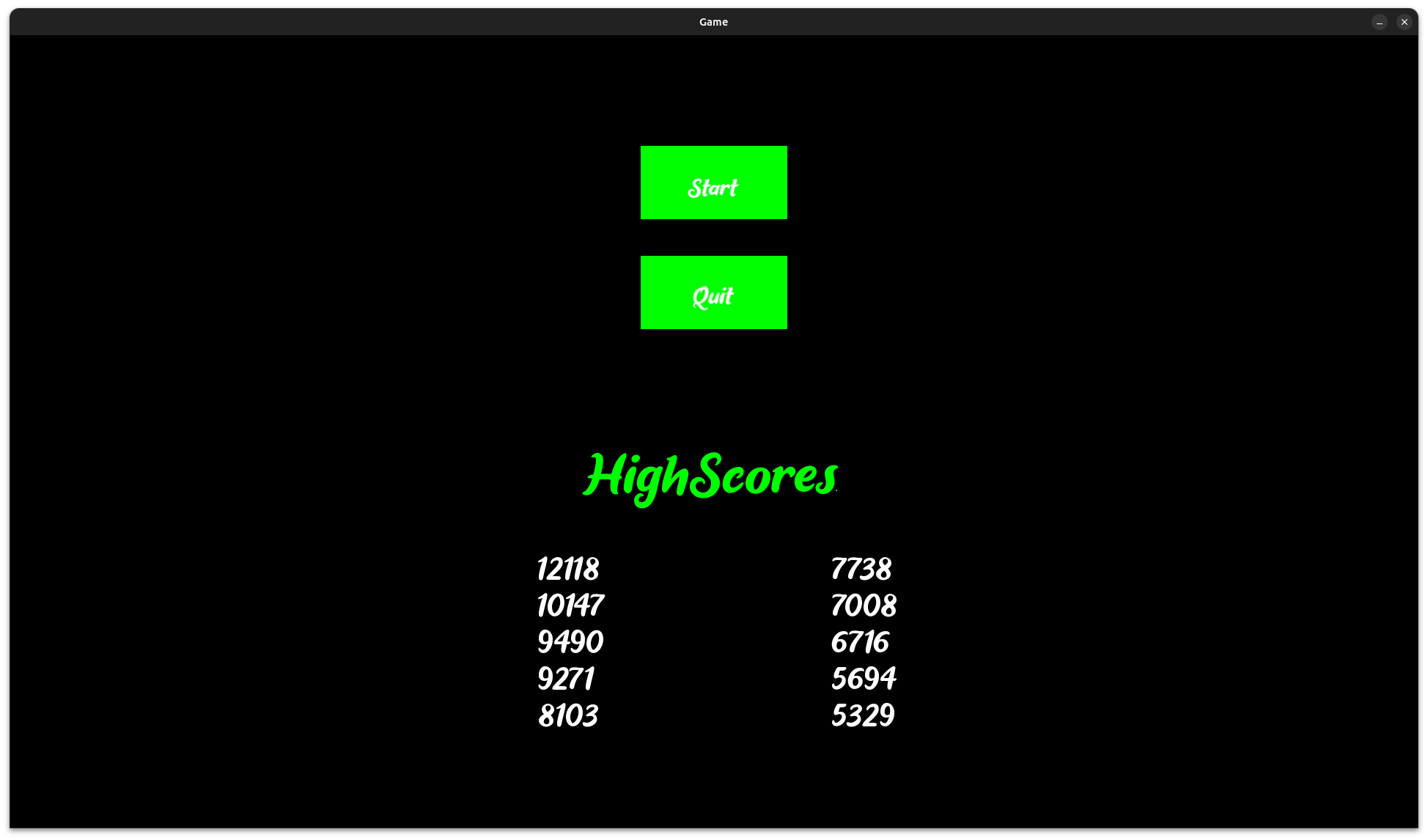 A simple game to learn object oriented design